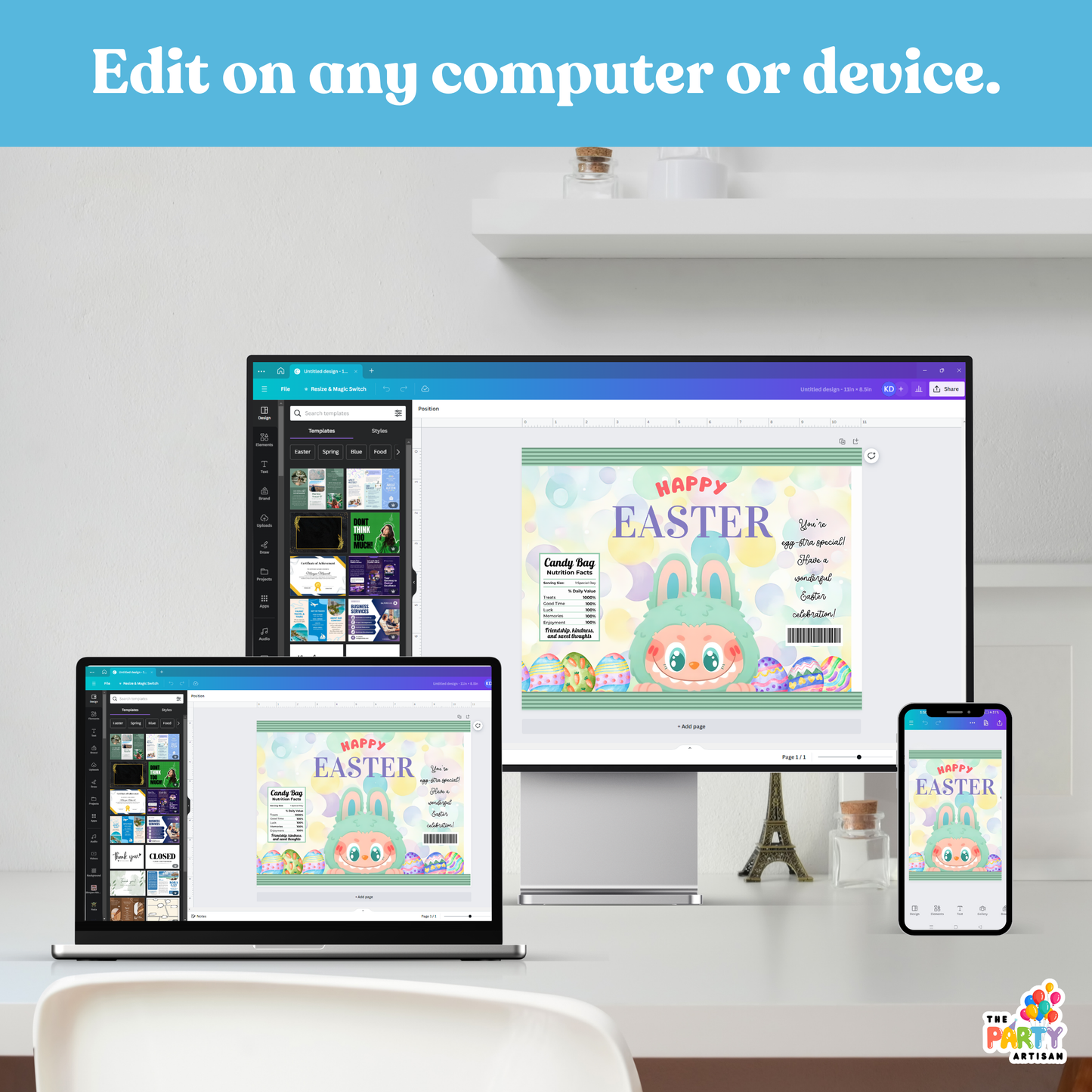 Labubu Chip Bag Printable party favor